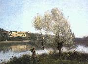 camille corot Ville dAvray oil on canvas